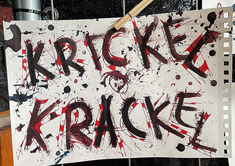 Typografisches Ergebnis der Kreativphase